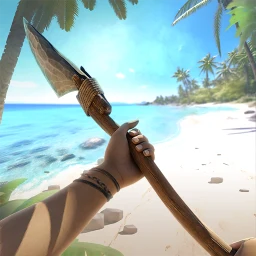 Ícone de Ilha da Sobrevivência: Evolua